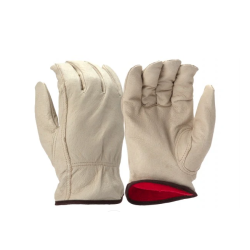 GUANTES LEATHER DRIVER piel de cerdo aislado, Pyramex