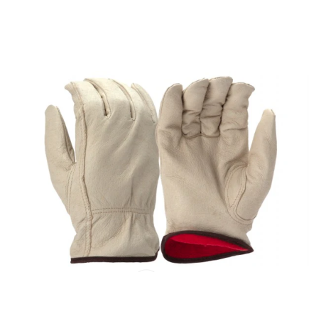 GUANTES LEATHER DRIVER piel de cerdo aislado, Pyramex