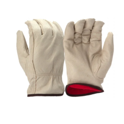 GUANTES LEATHER DRIVER piel de cerdo aislado, Pyramex