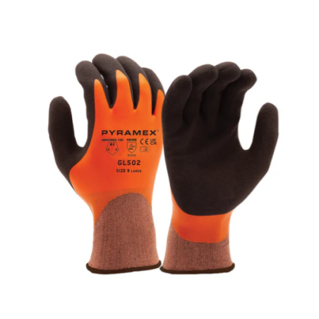 GUANTES PYRAMEX LÁTEX DOUBLE DIPPED GL502