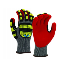 GUANTES PYRAMEX Nitrile Sandy A6 Cut Level 2 Impact GL609C