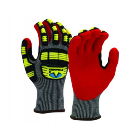 GUANTES PYRAMEX Nitrile Sandy A6 Cut Level 2 Impact GL609C