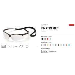 Lentes PMXTREME HALF FRAME, Pyramex, Epp