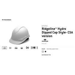 CASCO CAP STYLE Ridgeline Estilo Hydro Dipped Cap - versión CSA