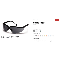 LENTES Venture II HALF FRAME PYRAMEX